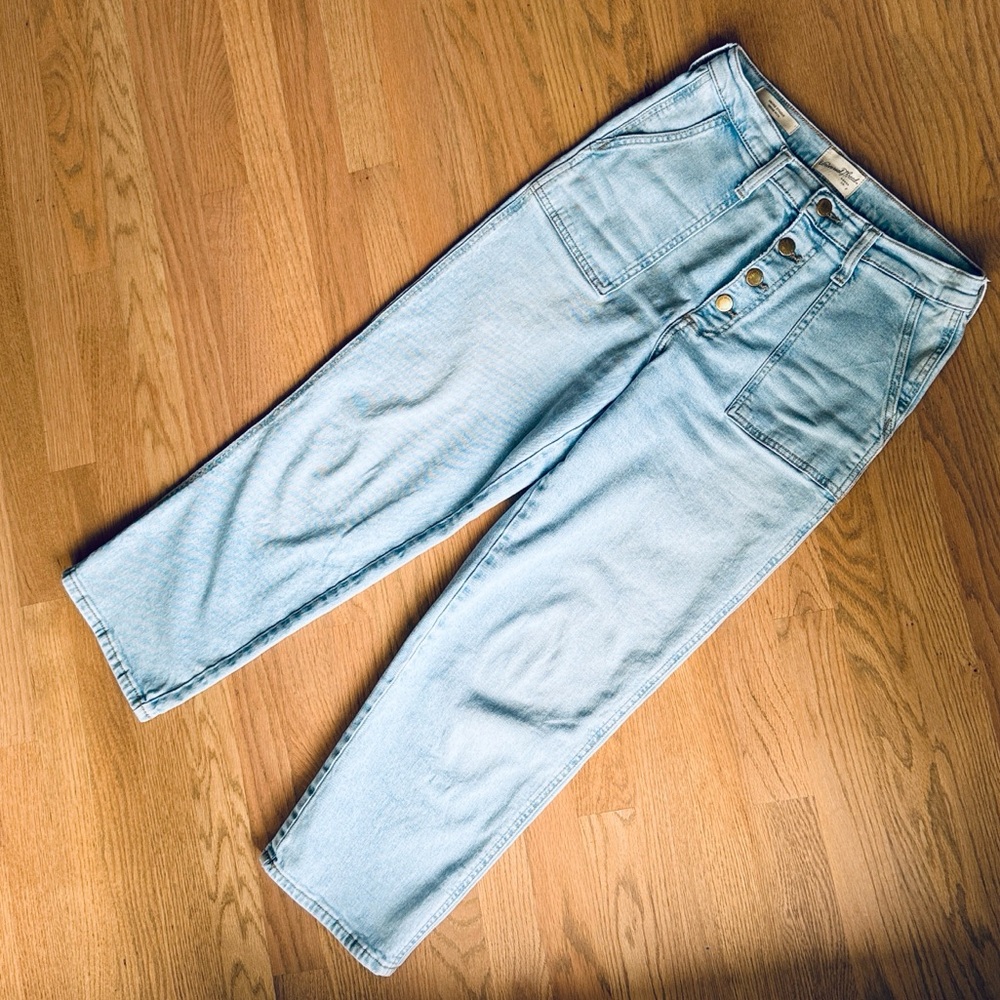 Universal Thread Vintage Straight High Rise Jeans - Picture 4 of 13